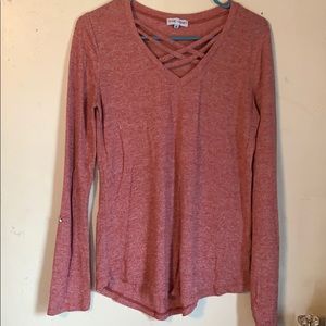 Light pink long sleeve